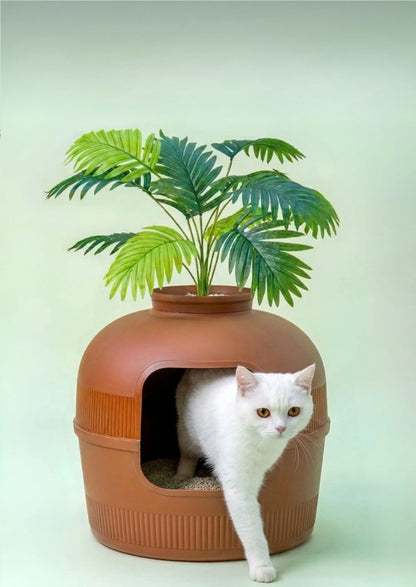 DEKORATİF KEDİ TUVALETİ 🐾