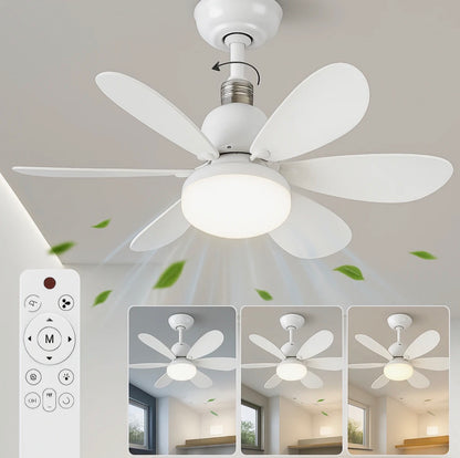 3 Renk İkisiBirArada Led Fan