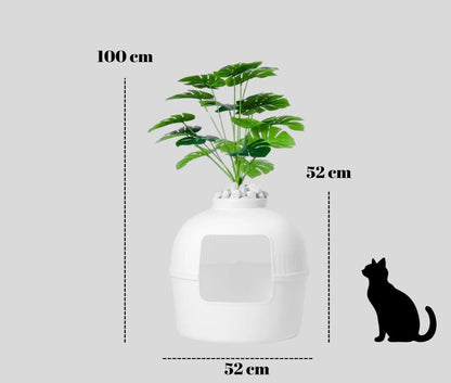 DEKORATİF KEDİ TUVALETİ 🐾