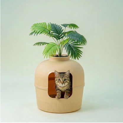 DEKORATİF KEDİ TUVALETİ 🐾