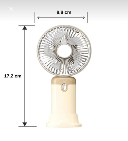 Usb Şarjlı Taşınabilir Pratik Vantilatör