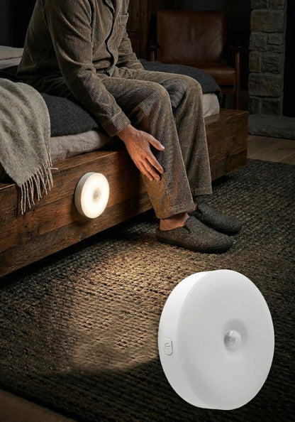 Akıllı Hareket Sensörlü Kablosuz LED Gece Lambası