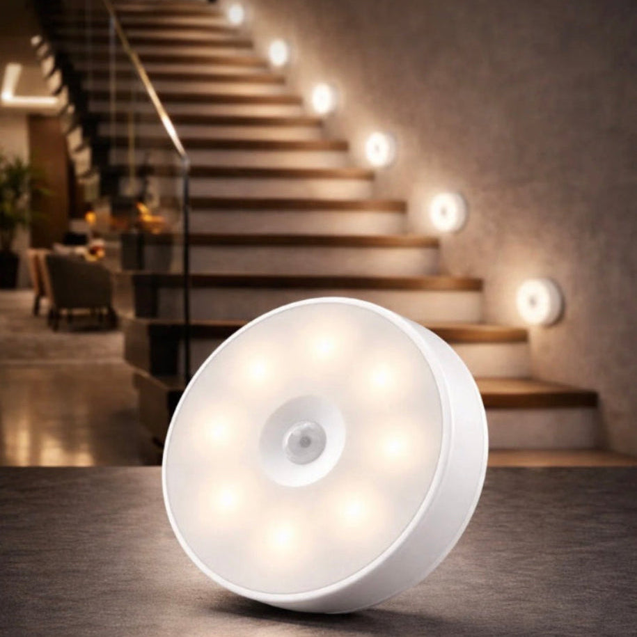 Akıllı Hareket Sensörlü Kablosuz LED Gece Lambası
