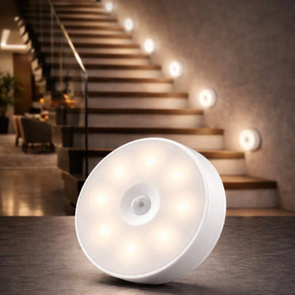 Akıllı Hareket Sensörlü Kablosuz LED Gece Lambası
